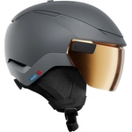 Atomic Ски каска Atomic Revent GT Amid Visor HD Photochromic S1-3 Ski helmet - Slate / Amber Gold HD Photo - размер One Size (418-1605-0212)