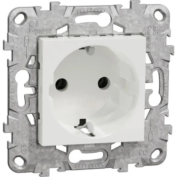 Schneider Electric КОНТАКТ ШУКО БЯЛ schneider unica (nu503618)