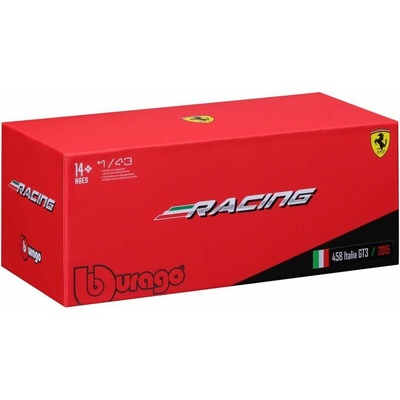Bburago Ferrari FXX-K EVO 2017 bílo-černá 1:43