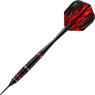 Sada soft šípok Harrows Fire High Grade Alloy 18g, oceľ