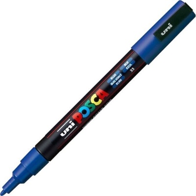 uni PC-3M Химикалка 0, 9 - 1, 3 mm 33 Blue 1 бр (60.1333)