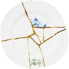 Seletti Jídelní talíř KINTSUGI 3 27,5 cm bílá