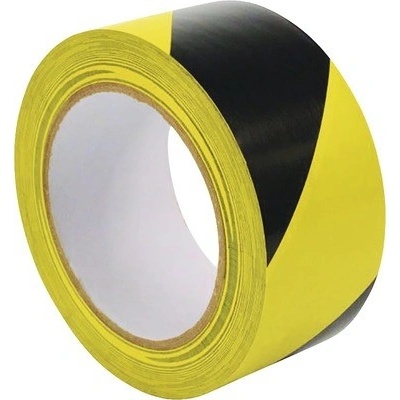 Walteco Páska šrafovaná - žlutočerná, 50mmx33m, samolepící , 20147