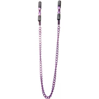 Ouch! by Shots Adjustable Nipple Clamps, purple