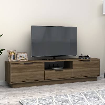 TopMebel Телевизионно обзавеждане Mensa в цвят орех 180x35x43см
