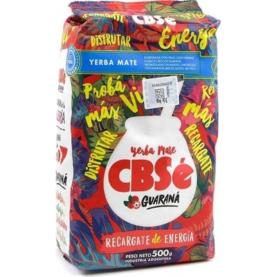 Prodejnabylin.cz YERBA MATE CBSE ENERGIA GUARANA 500 g