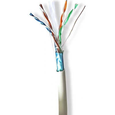 Nedis CCBG8526GY305 F/UTP Cat6 lanko LSZH, 305m, šedý