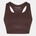 USA Pro UP Seamless Crop Sports Bra - Espresso