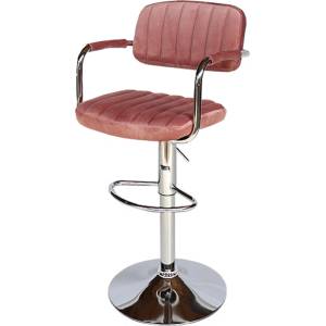 Bogdan Furniture Am Бар стол Калипсо-13 кадифе- пепел от рози