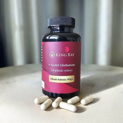 Kingray S-Acetyl-L-Glutathione SAG 100 mg 90 kapsúl