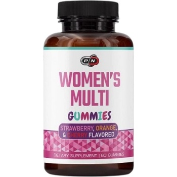 PURE Nutrition USA Women's Multi Gummies [60 желирани бонбони] Ягода - Портокал - Череша