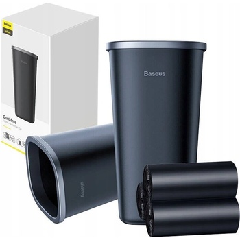 Púzdro Baseus Dust-free Vehicle-mounted Trash Can(Trash Bag 3 roll/90) čierne