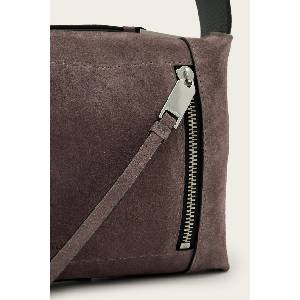 AllSaints чанта crossbody дамска от велур EFFIE (W268XE)