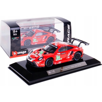 Bburago Racing Porsche 911 RSR LM 2020 in decorative box 1:43