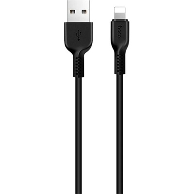 hoco. iPhone 14 Pro / 14 Plus / 14 HOCO X20 кабел за данни USB - Lightning, 100 cm, ЧЕРЕН X20_LIGHT_1M_B (X20_LIGHT_1M_B)