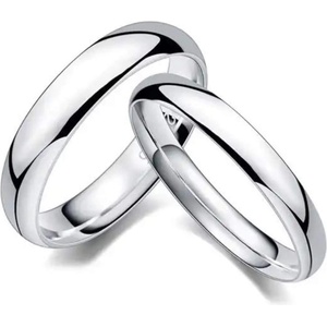 Silenti Jewelry Сребърни халки "Годеж" - 6 - 52мм (16.6мм диам. ) , 5 - 49мм (15.6мм диам. )