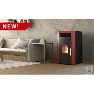 Alfa Plam Commo 12 kW burgundy Камини