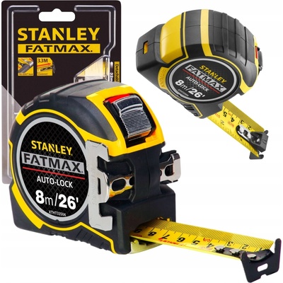 Stanley Fatmax Svinovací metr Autolock 8 m x 32 mm ST-XTHT0-33504