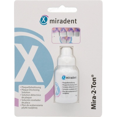 Miradent Mira-2-ton roztok pro indikaci plaku 10 ml