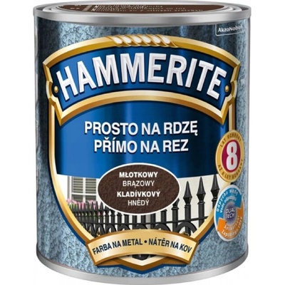 Hammerite priamo na hrdzu kladivkový efekt 0,7 l tmavozelená