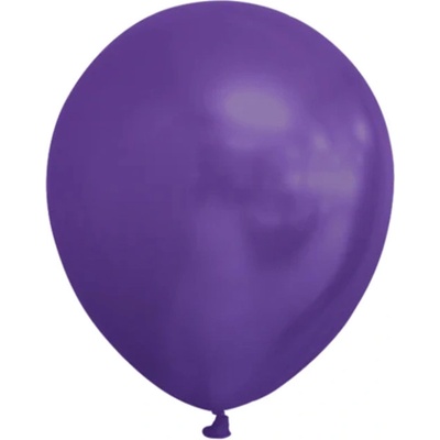 Fiesta Balónky metalická fialová ø12,7cm