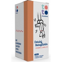 Toto Detský Betaglukán + Vitamín C + Zinok + D3 200 ml
