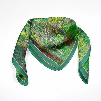 Hedvábný šátek Japanese Bridge Claude Monet – Zbozi.Blesk.cz