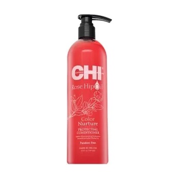CHI Rose Hip Oil Color Nurture Protecting Conditioner подхранващ балсам За боядисана коса и на кичури 739 ml