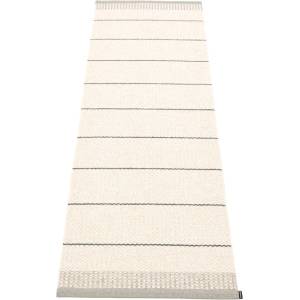 Pappelina Светлосива и кремава пътека за открито и закрито 60x200 cm Belle Warm Grey - Pappelina (BE9D620)