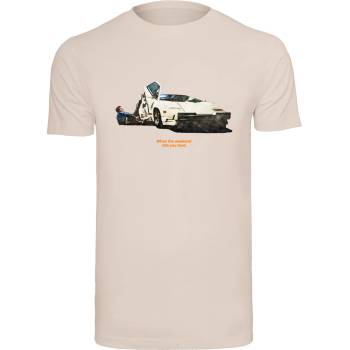 Mister Tee Тениска Weekend Wolf Tee pink marshmallow XXLUB-MT1484-02042 - Черен, размер L