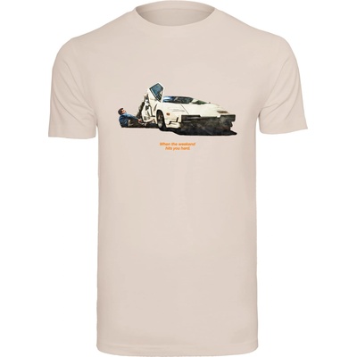 Mister Tee Тениска Weekend Wolf Tee pink marshmallow XXLUB-MT1484-02042 - Черен, размер L