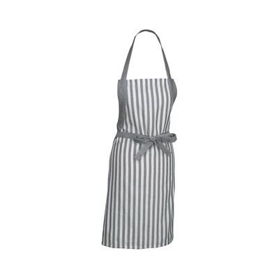 KELA Zástěra Caja 55% bavlna/45% bambus šedá 80x67 cm KL-12875