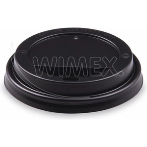 WIMEX s. r. o WIMEX s. r. o. Изпъкнала капачка (PS) черна Ø90 мм [100 бр. ]