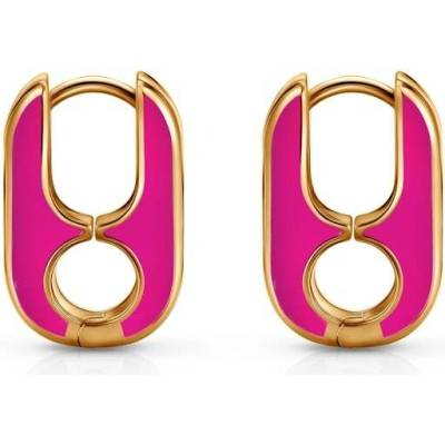 SAVICKI Náušnice Prismé: pozlátené striebro B-K-K0492-00431-925-Z