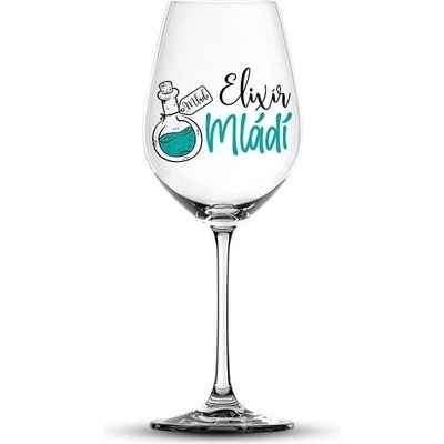 Nekupto Sklenka na víno ELIXÍR MLÁDÍ NZ-NUY 440 ml