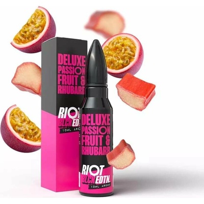 Riot Squad Shake and Vape Deluxe Passionfruit & Rhubarb 10 ml