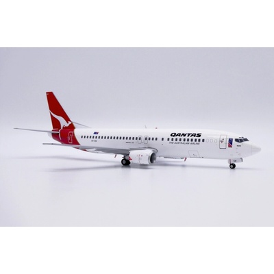 JC Wings B737-4L7 Qantas Airways 1990s Colors w. 75th Years Logo Named Strahan 1:200