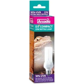 Arcadia D3+ Compact Reptile Lamp 23 W 12.0 UVB