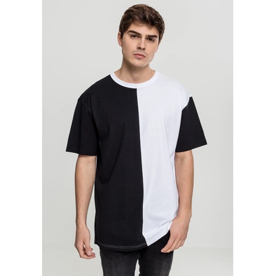 Urban Classics Мъжка тениска Urban Classics blk/whtUB-TB2056-00050 - Черен, размер L