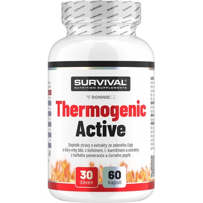 Survival Thermogenic Active 60 kapslí – Zboží Mobilmania