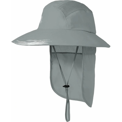 Pronett XJ5375 Rybářský klobouk s chráničem na krk světle šedá – Zboží Dáma
