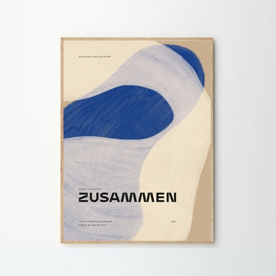 Moikka Plakát Zusammen by Ästhet 21x29,7 (A4)