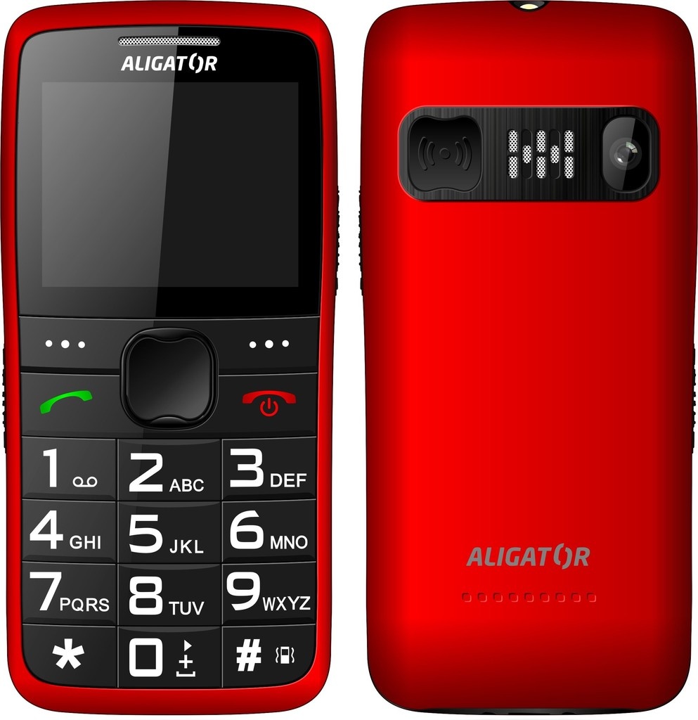 ALIGATOR A675 Senior červená