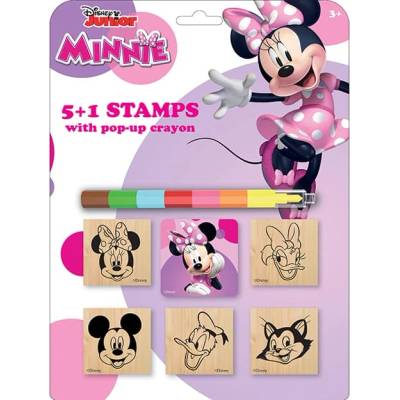 Disney Razítka 5+1 S Voskovkou Minnie, os