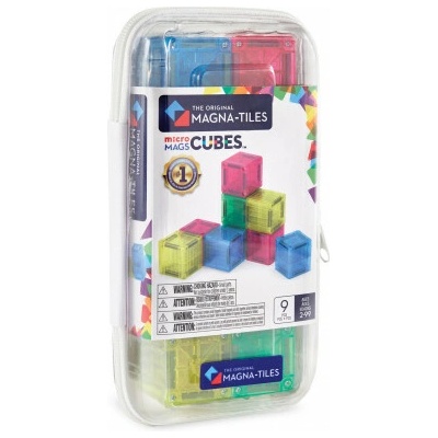 MAGNA-TILES Magnetická stavebnica microMAGS Cubes 9 ks
