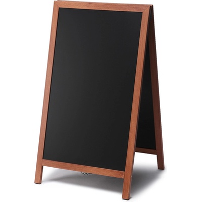 Jansen Display Dřevěné áčko s křídovou tabulí 68 x 120