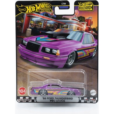 Mattel Hot Wheels Premium Boulevard 86 Ford Thunderbird Pro Stock