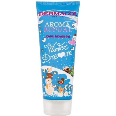 Dermacol Aroma Ritual Winter Dream душ гел с аромат на ванилия и кокос 250 ml