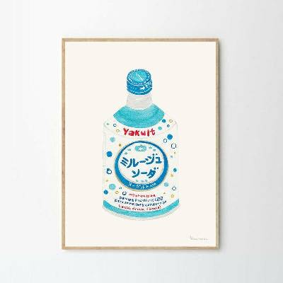 Moikka Plakát Yakult Soda by Melina Pecharki 70x100cm