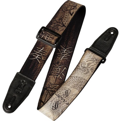 Levy's Eastern Harmony Brown Dragon Колан за китара (MPD2-012)